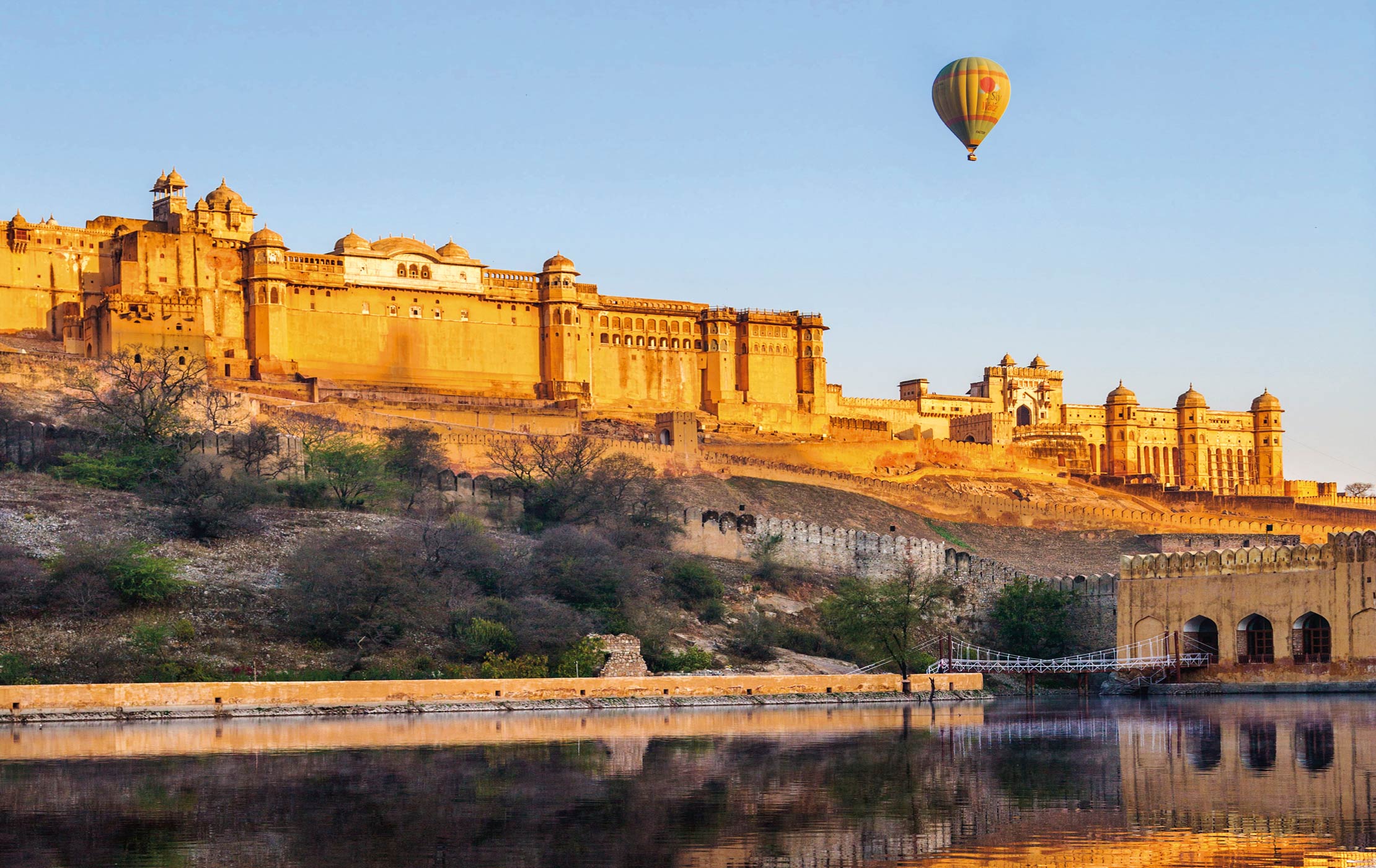 Hot Air Balloon: Floating Over the Pink City, Jaipur