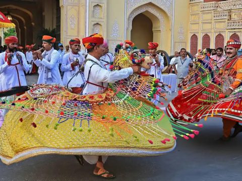 Experience the Grand Teej Festival in Jaipur: A Royal Celebration with Go Rajasthan Travel