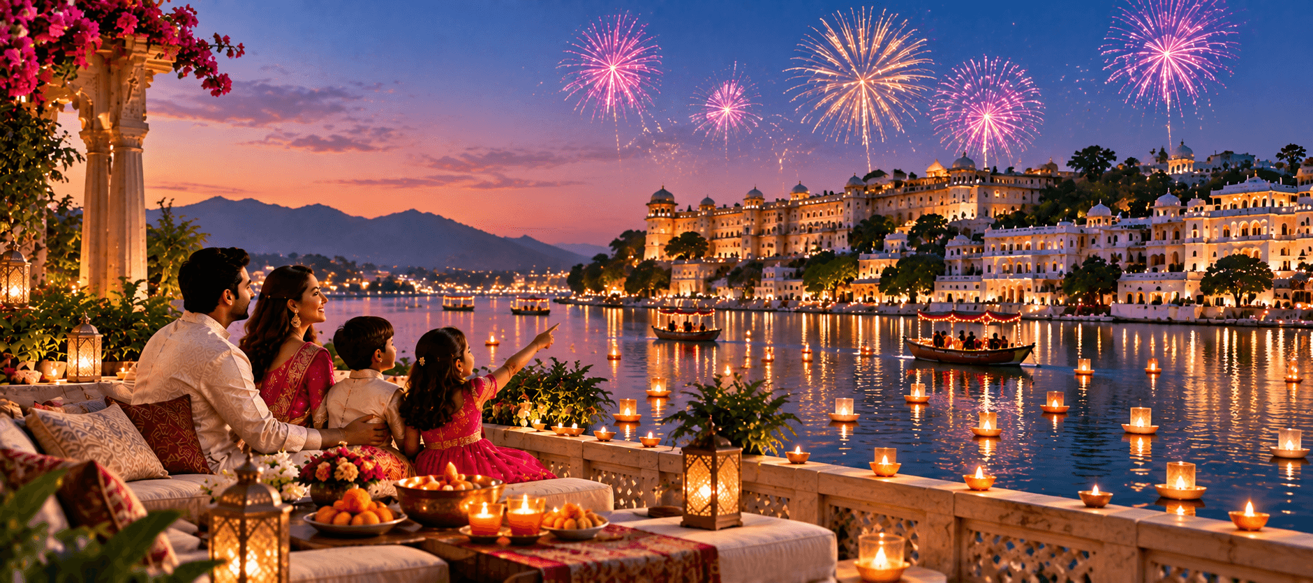 Celebrate Diwali with Exclusive Udaipur Tour Packages